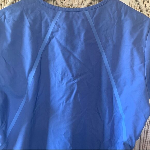GREY’S ANATOMY By Barco Impact Elevate V Neck Scrub Top Ciel Blue Size Large - Picture 5 of 12